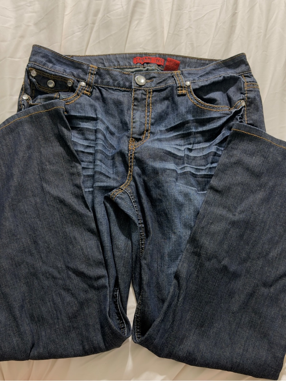 Zana Di Women's Dark Blue Boot Cut Jeans